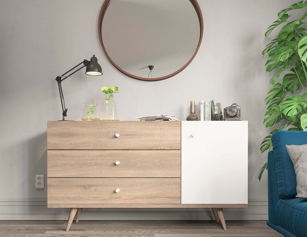 ЛДСП Дуб сонома 16 мм U003 2750*1830 PR